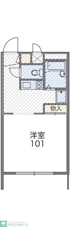 レオパレスGOLDの物件間取画像